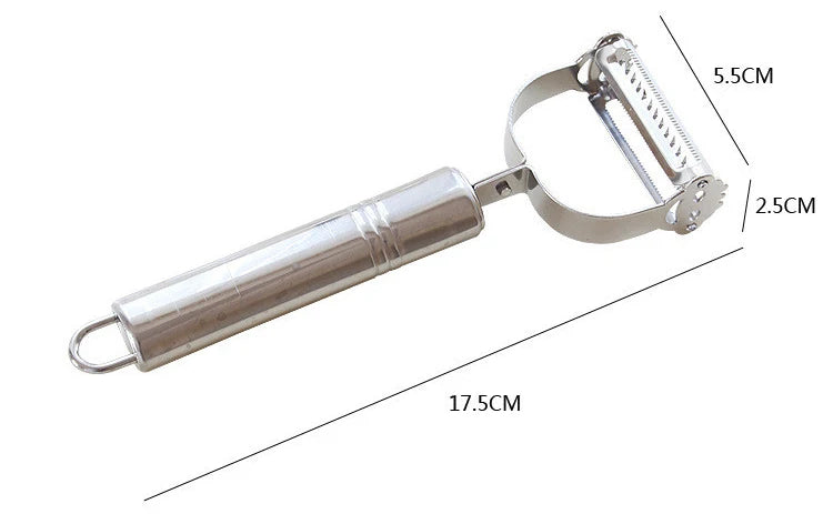 2-in-1 Stainless Steel Peeler