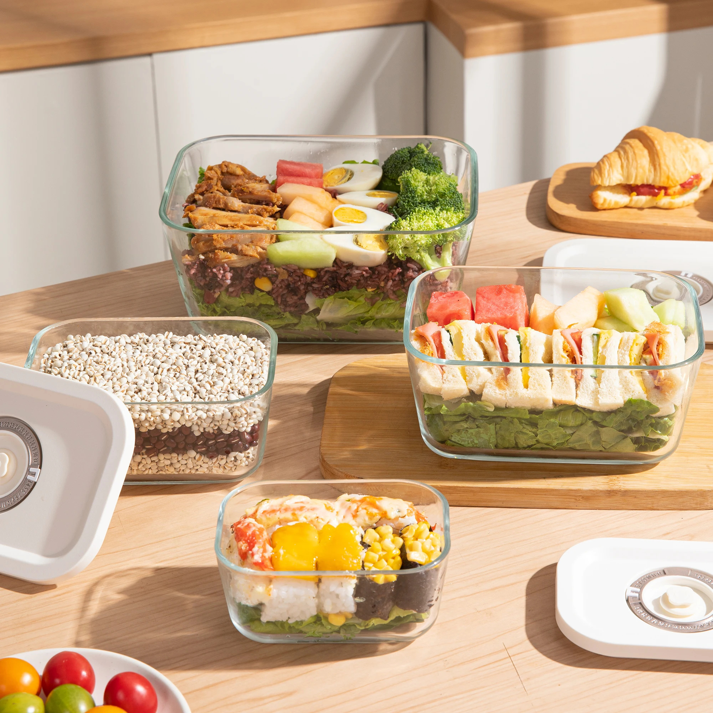 Glass Vacuum Container