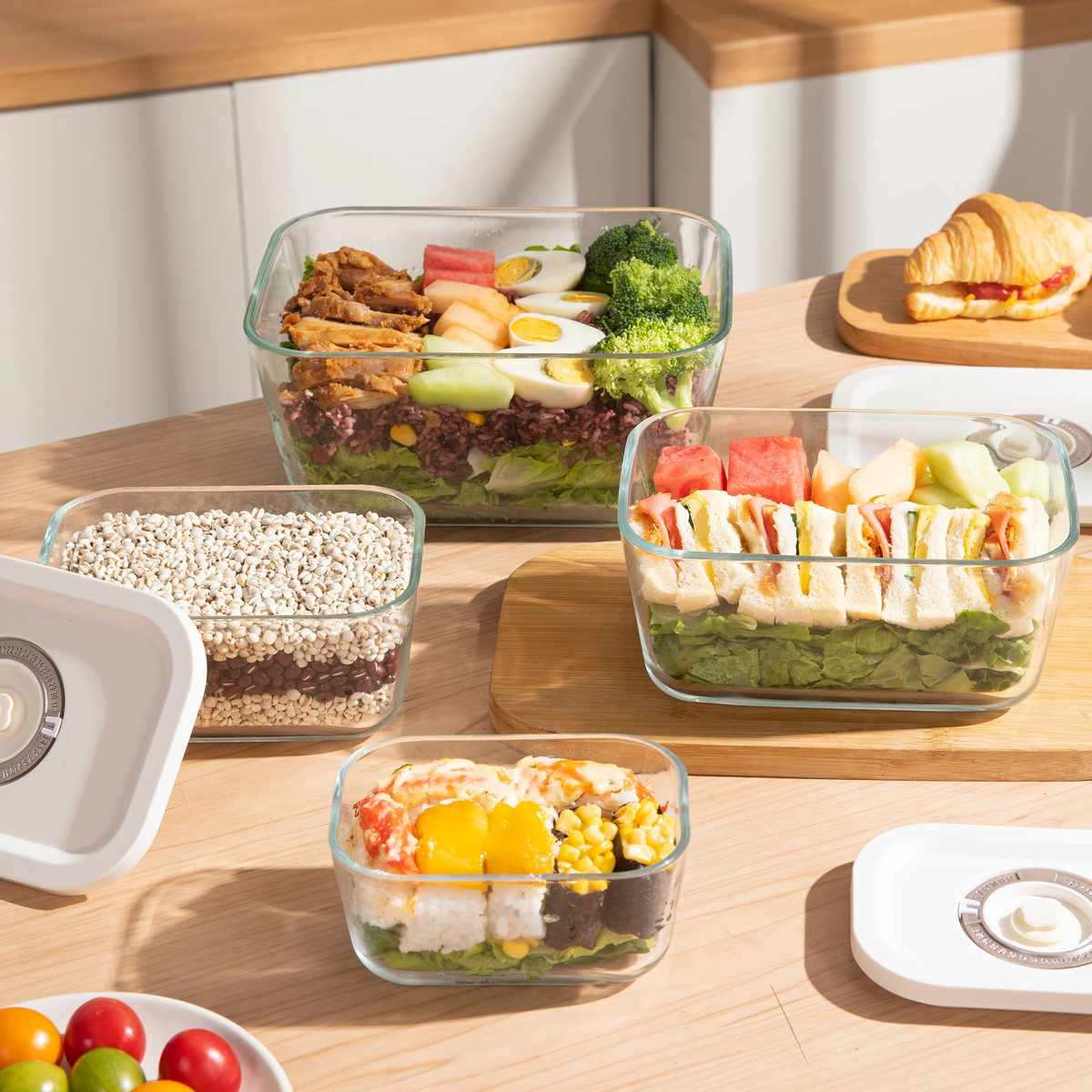 Glass Vacuum Container