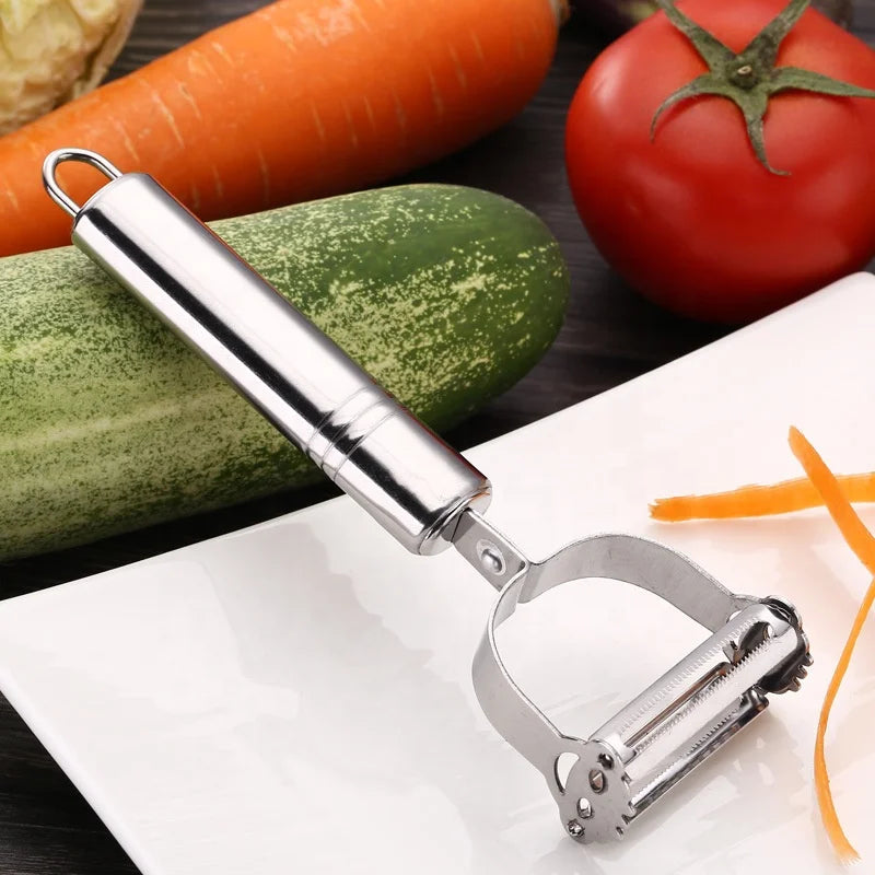 2-in-1 Stainless Steel Peeler