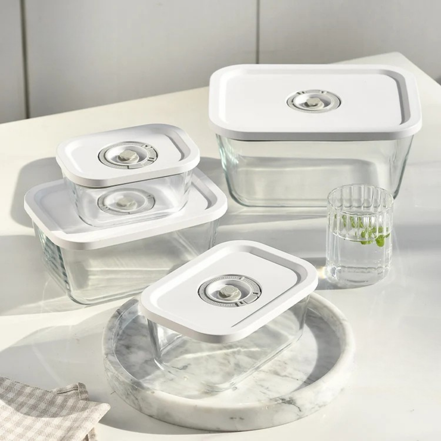 Glass Vacuum Container