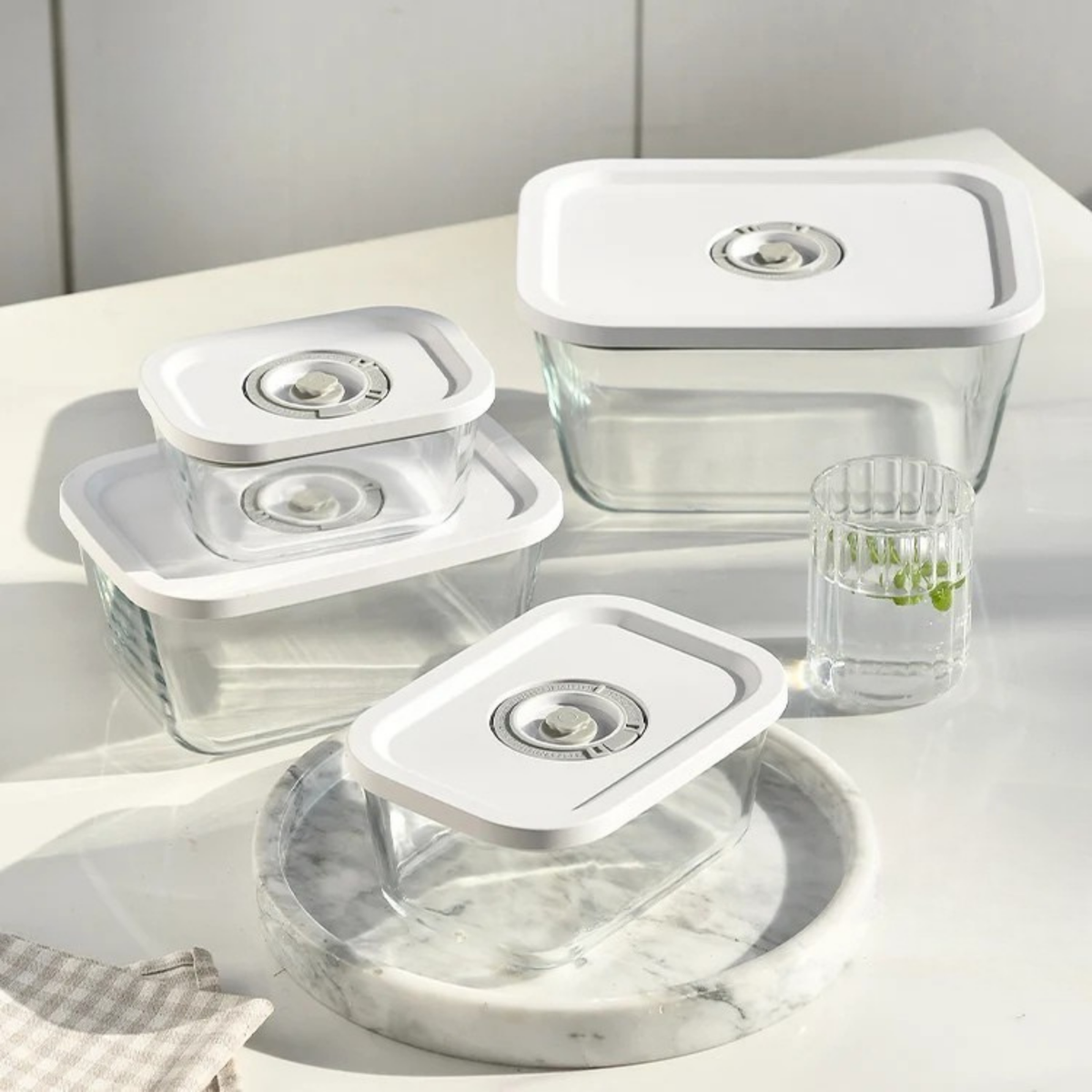 Glass Vacuum Container
