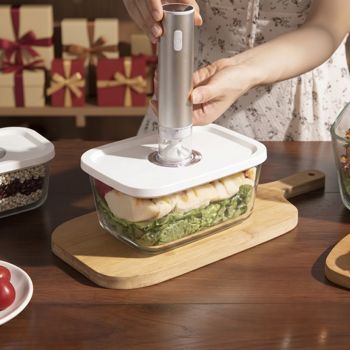 Glass Vacuum Container