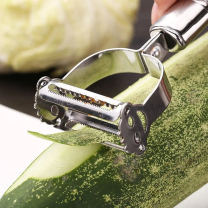 2-in-1 Stainless Steel Peeler