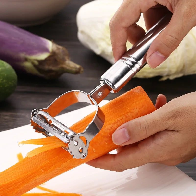 2-in-1 Stainless Steel Peeler
