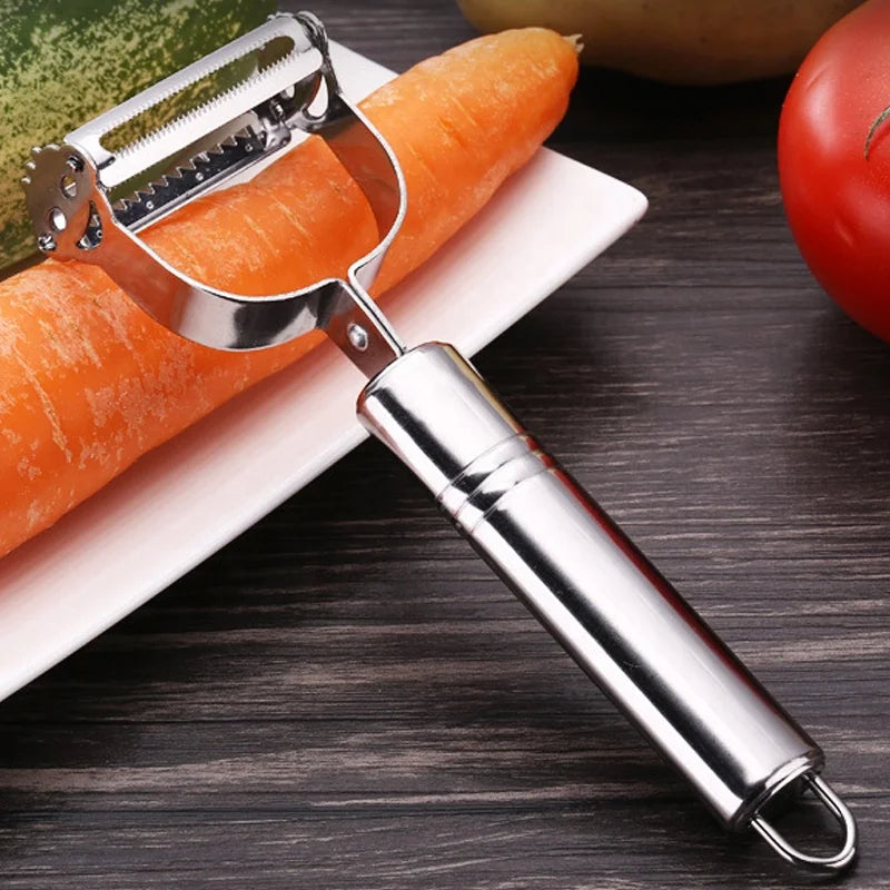 2-in-1 Stainless Steel Peeler