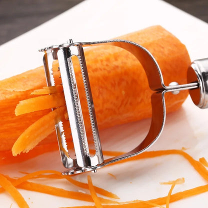 2-in-1 Stainless Steel Peeler