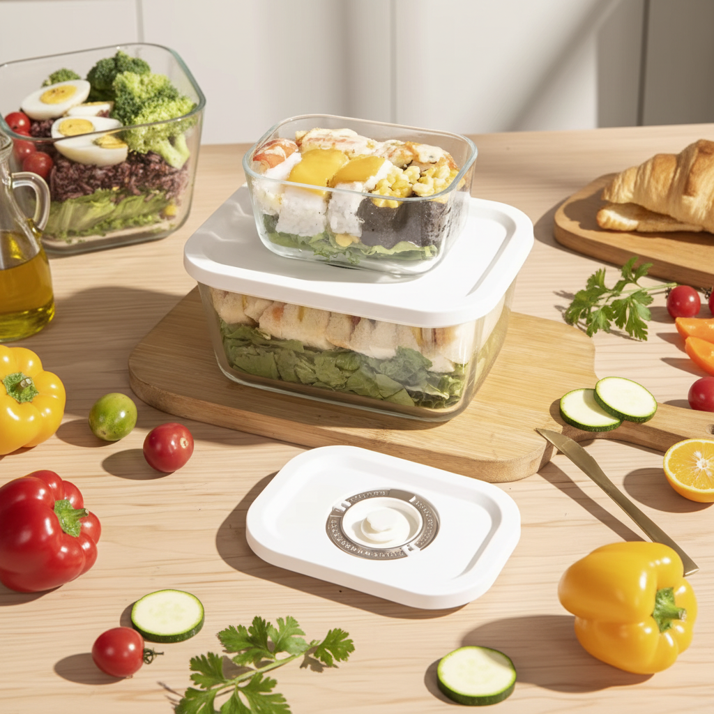Glass Vacuum Container